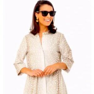 Tuckernuck Antelope Royal Shirt Dress Size XL